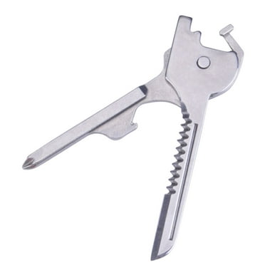 5X Stainless Steel Swiss Tech UKCSB-1 Utili Key 6-In-1 Keychain EDC Multi-Tool